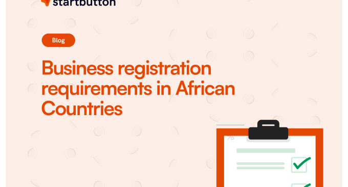 Business registration requirements in African Countries graphics